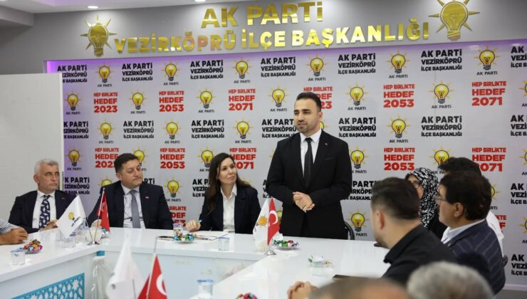 Vezirköprü’de AK Parti’den Kurban Bayramı Buluşması