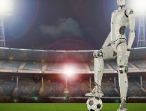 AI-Powered Robot Takes on Players in Exciting Badminton Match