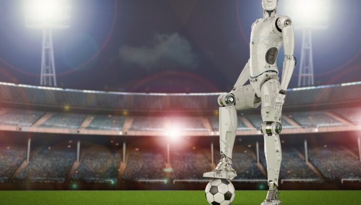AI-Powered Robot Takes on Players in Exciting Badminton Match